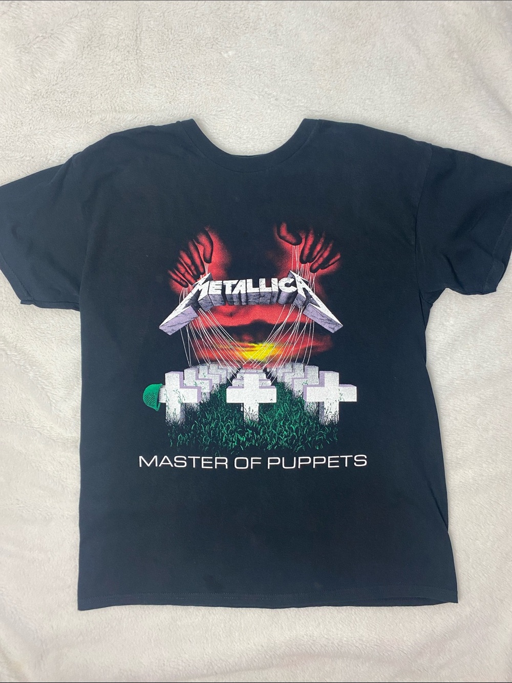 Metallica Master of Puppets Graphic Tee - Black L